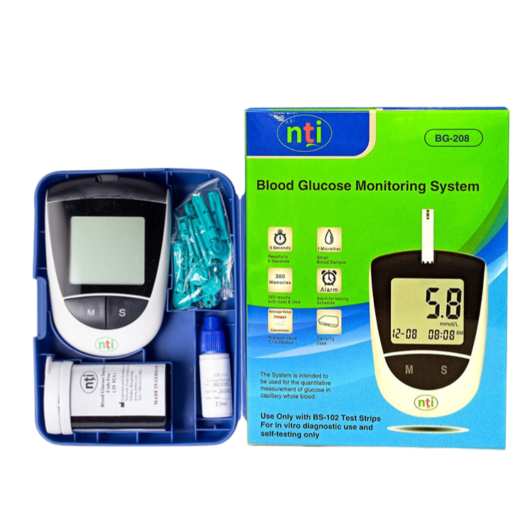 NTI Blood Glucose Monitoring System | BGM-208